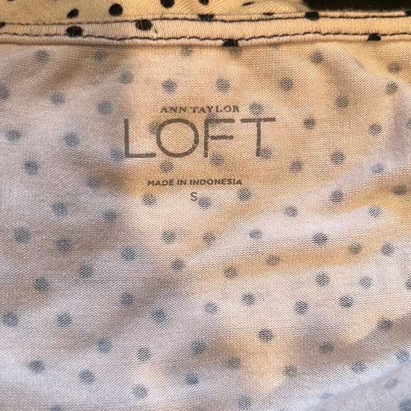 NWOT Polka Dot & Lace Baby Doll Tank - Picture 8 of 9